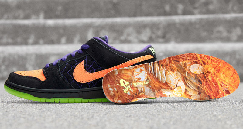 Nike Nike Dunk SB Low Orange Flash Halloween Available For