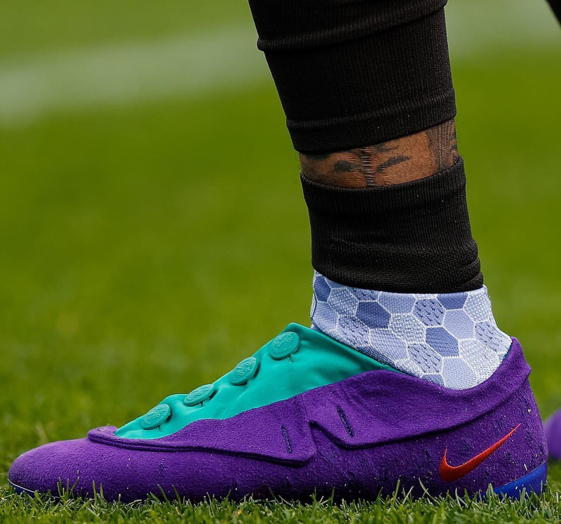 Check Out Odell Beckham Jr.'s Cleats Inspired By The atmos x Nike Air Max 1  •