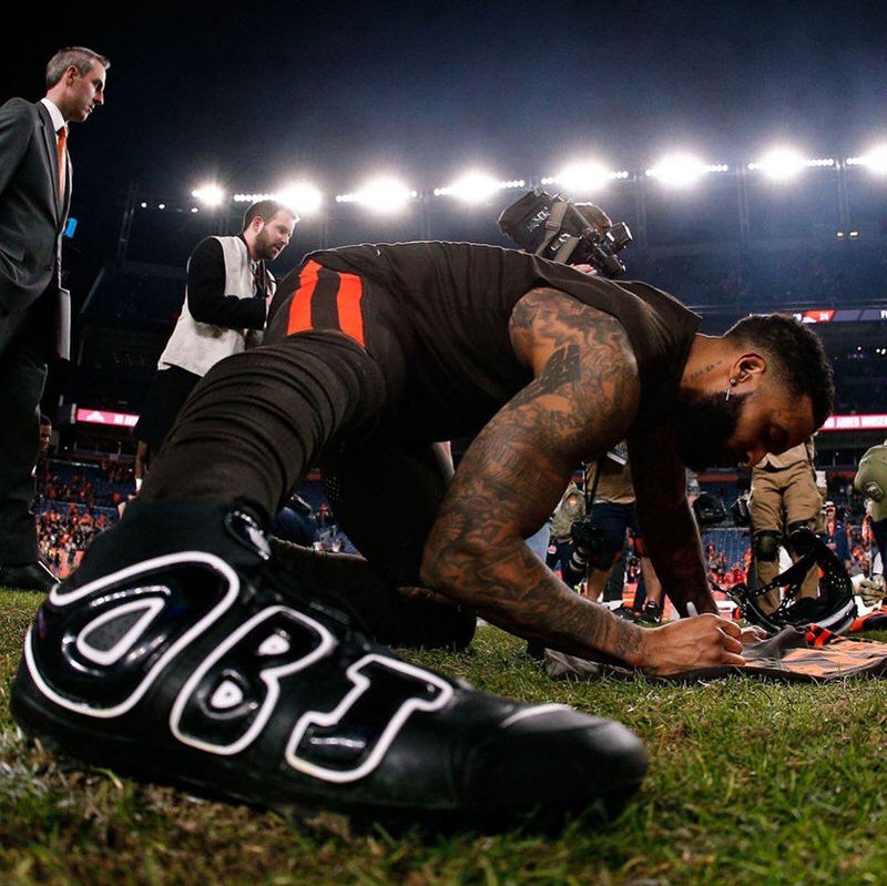 What Pros Wear: Odell Beckham Jr.'s Nike Vapor Beckham Kobe Cleats - What  Pros Wear