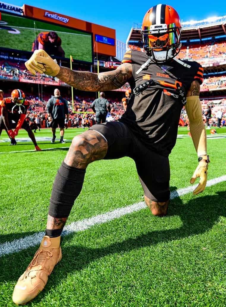 What Pros Wear: Odell Beckham Jr.'s Nike Vapor Beckham Nike Dunk x Supreme  Cleats - What Pros Wear