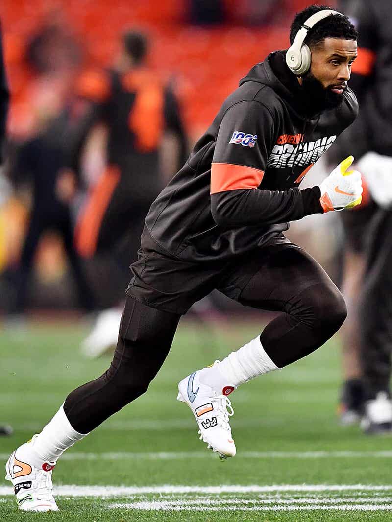 Check Out Odell Beckham Jr.'s Cleats Inspired By The atmos x Nike Air Max 1  •