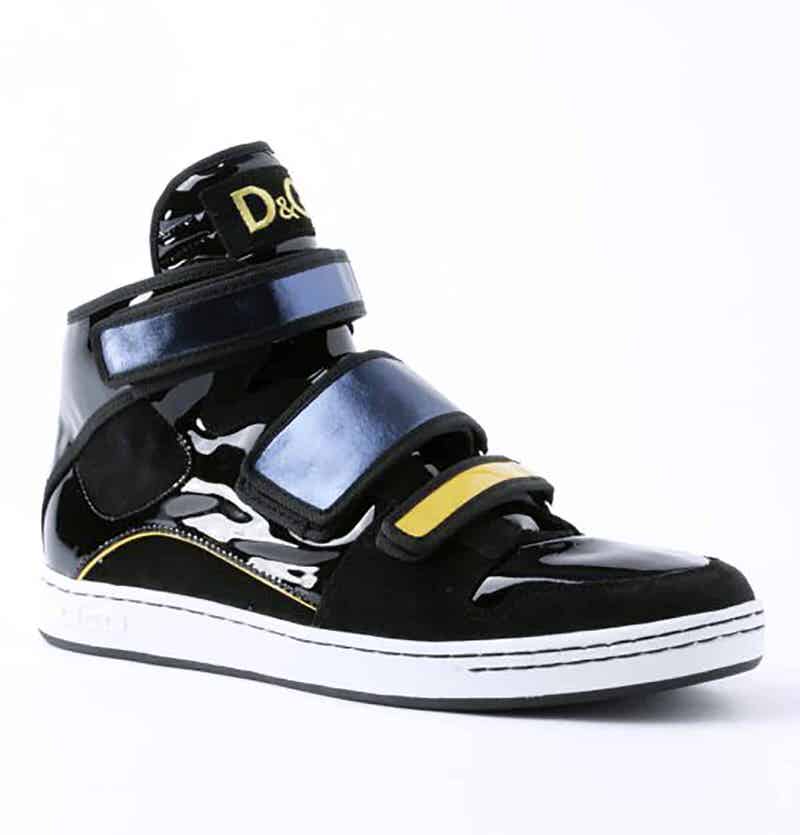 dolce and gabbana velcro shoes