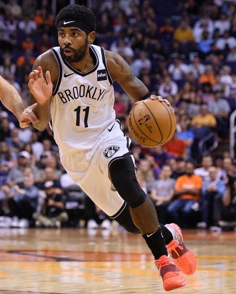 kyrie irving wearing kyrie 5