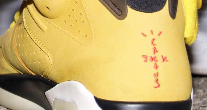 travis scott aj6 yellow