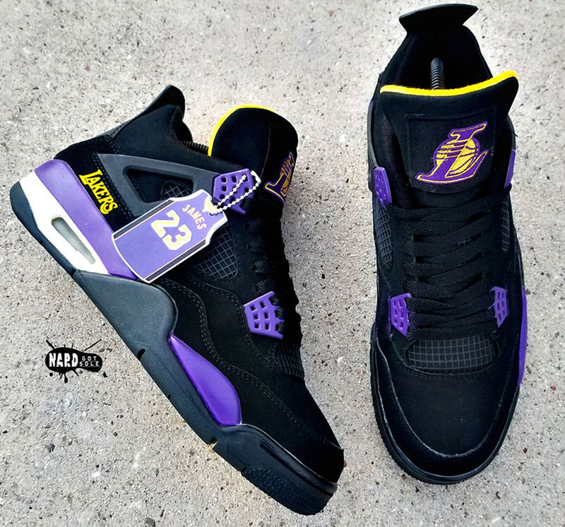 Custom Air Jordan 4 Gets the Showtime 