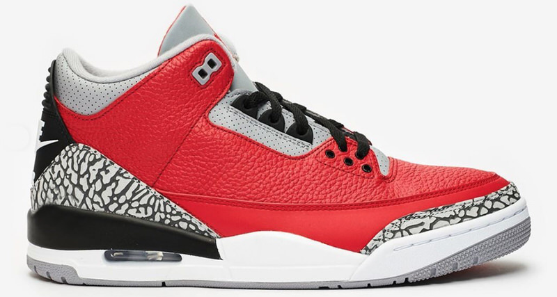 all red jordan 3 release date