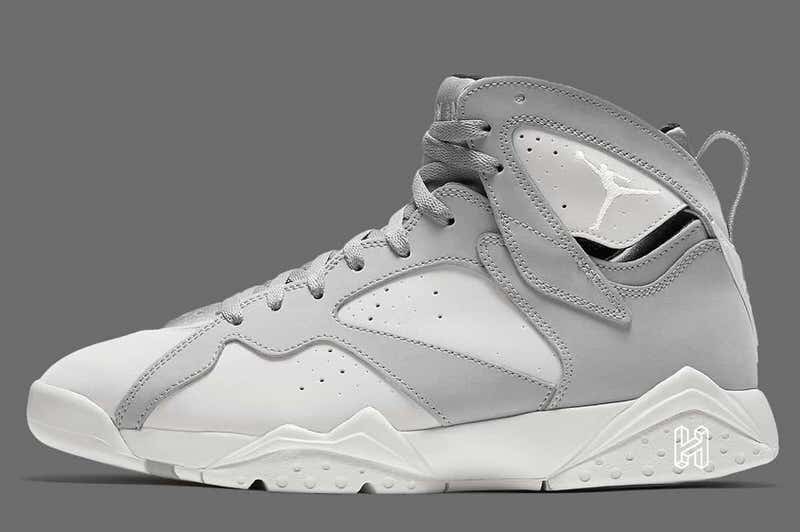 retro 7 grey