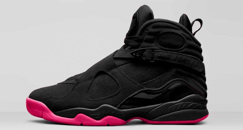 Air Jordan 8 Black Pink Release Date 