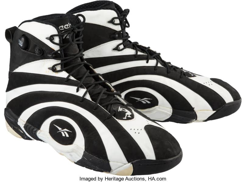 Shaq's OG Size 22 Shaqnosis PEs Featured Pump Technology | Nice Kicks