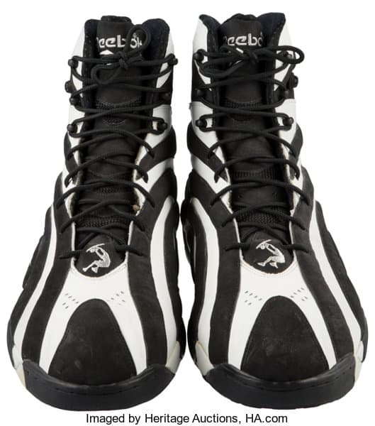 Shaq's OG Size 22 Shaqnosis PEs Featured Pump Technology | Nice Kicks