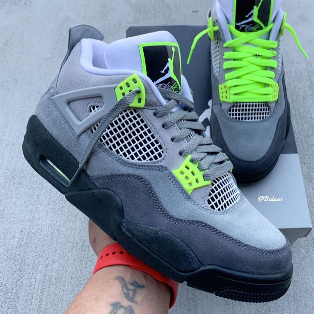 air jordan 4 le air max 95 neon