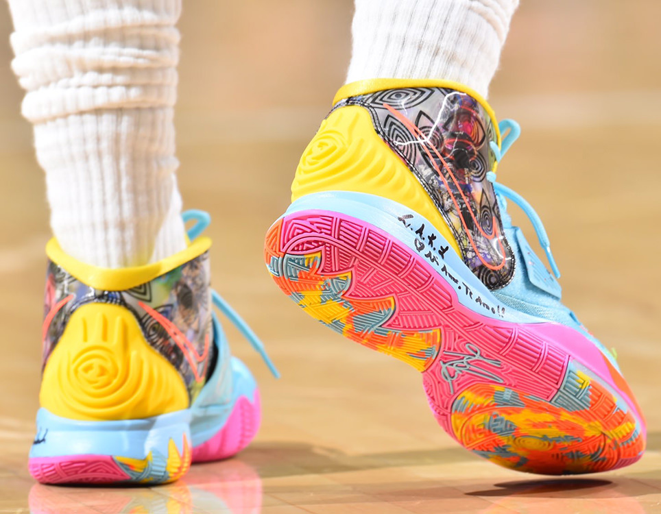kyrie shoes colorful