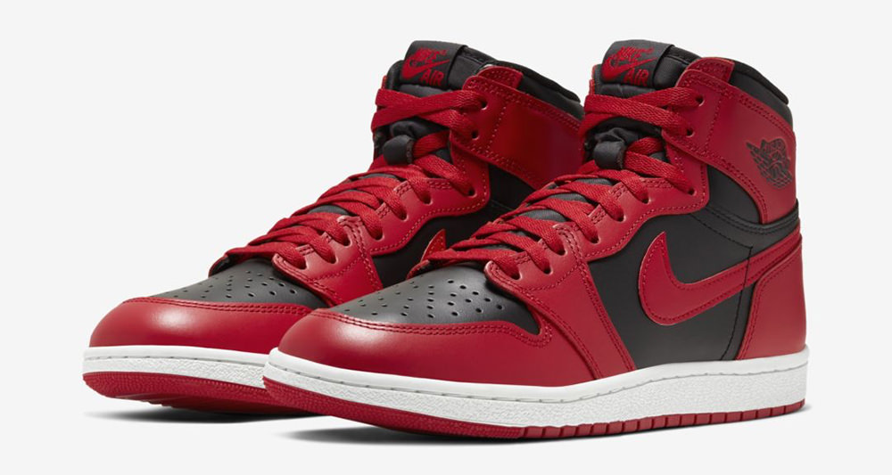 air jordan 1 high red black