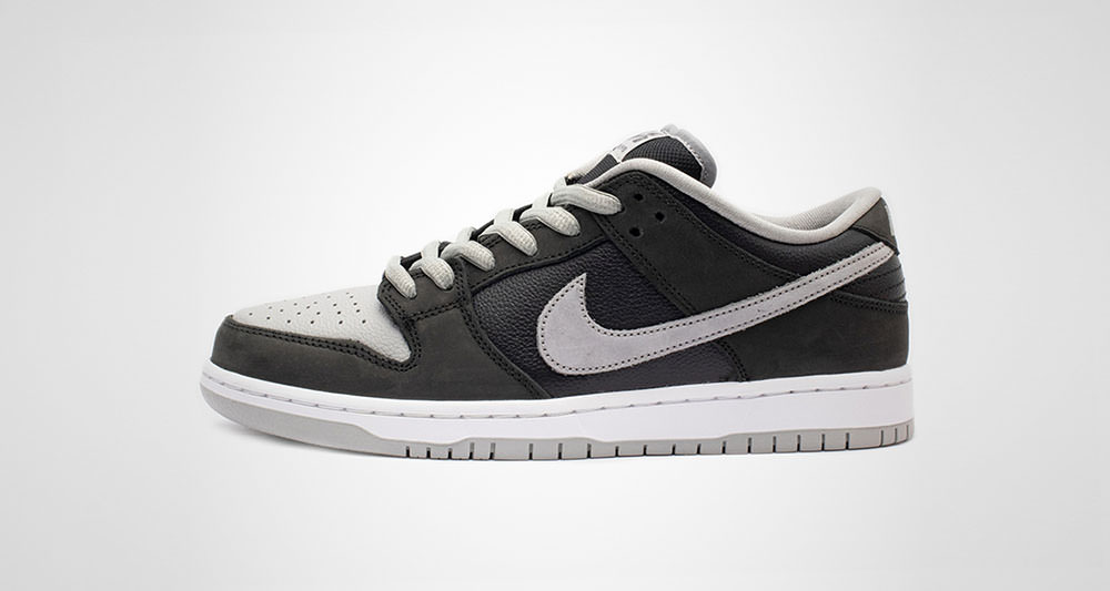 nike sb dunk grey black