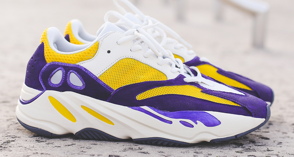 Custom adidas Yeezy 700 Gets a Lakers 