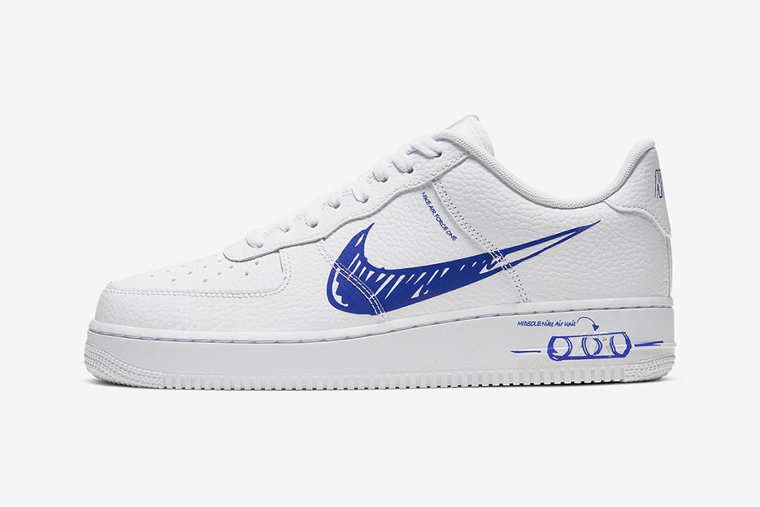 Drawing Board With This Air Force 1 Low 