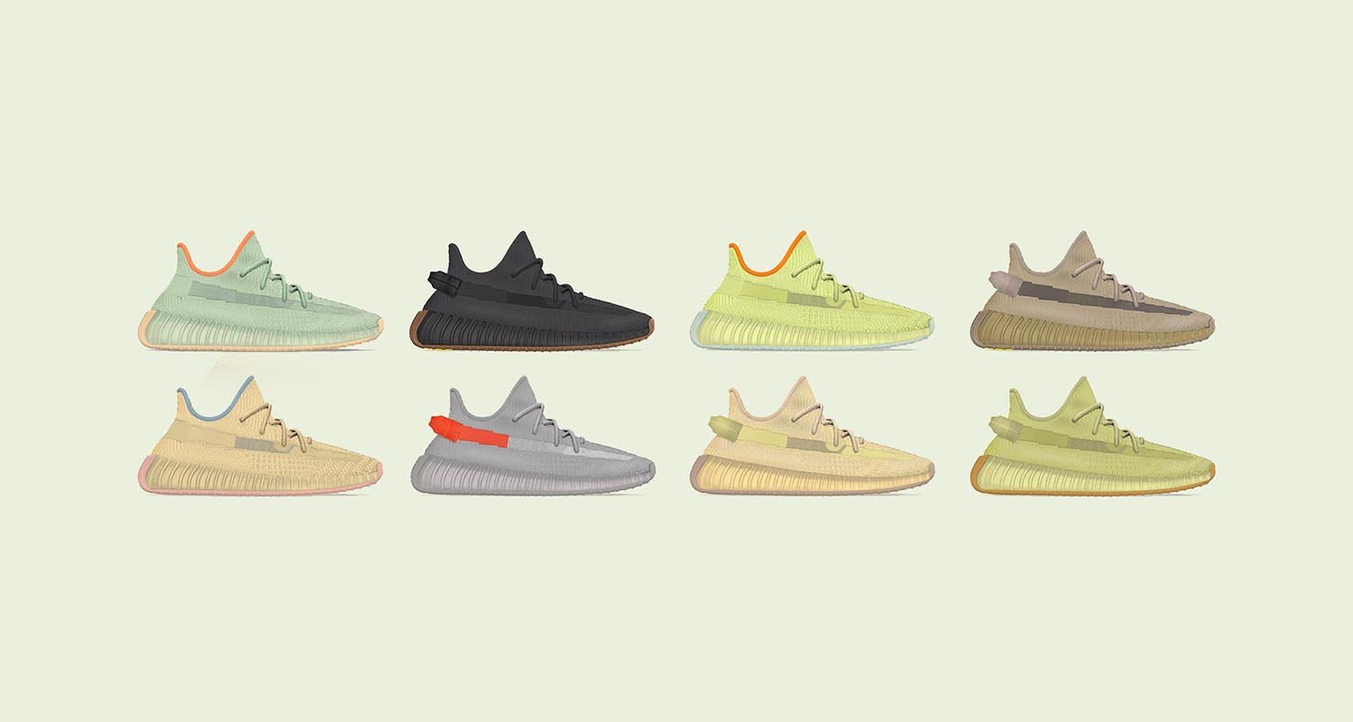 list of all yeezy shoes
