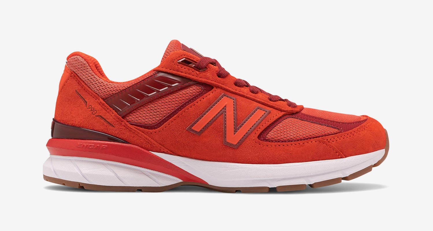 new balance 990 red