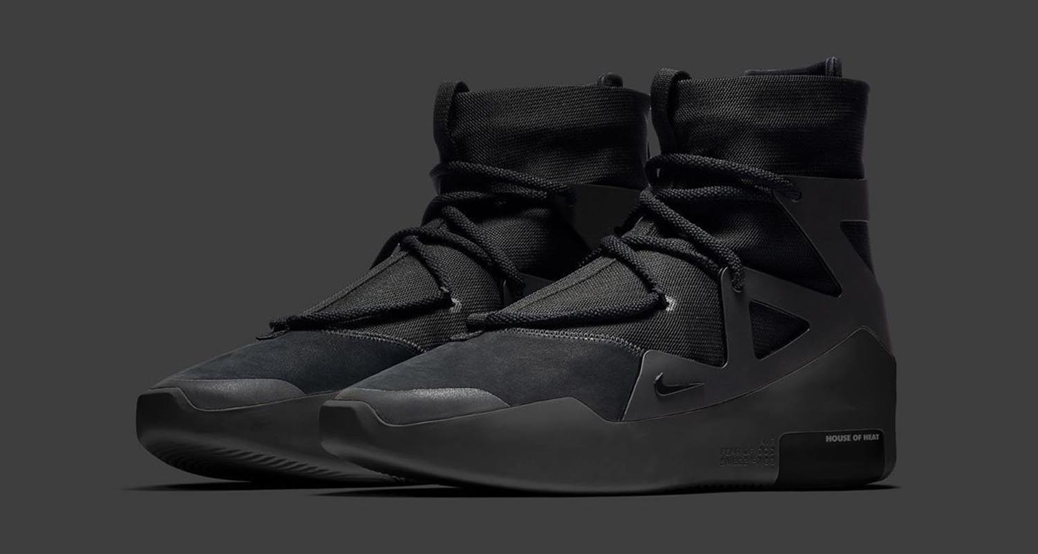 nike air fear of god 1 noir