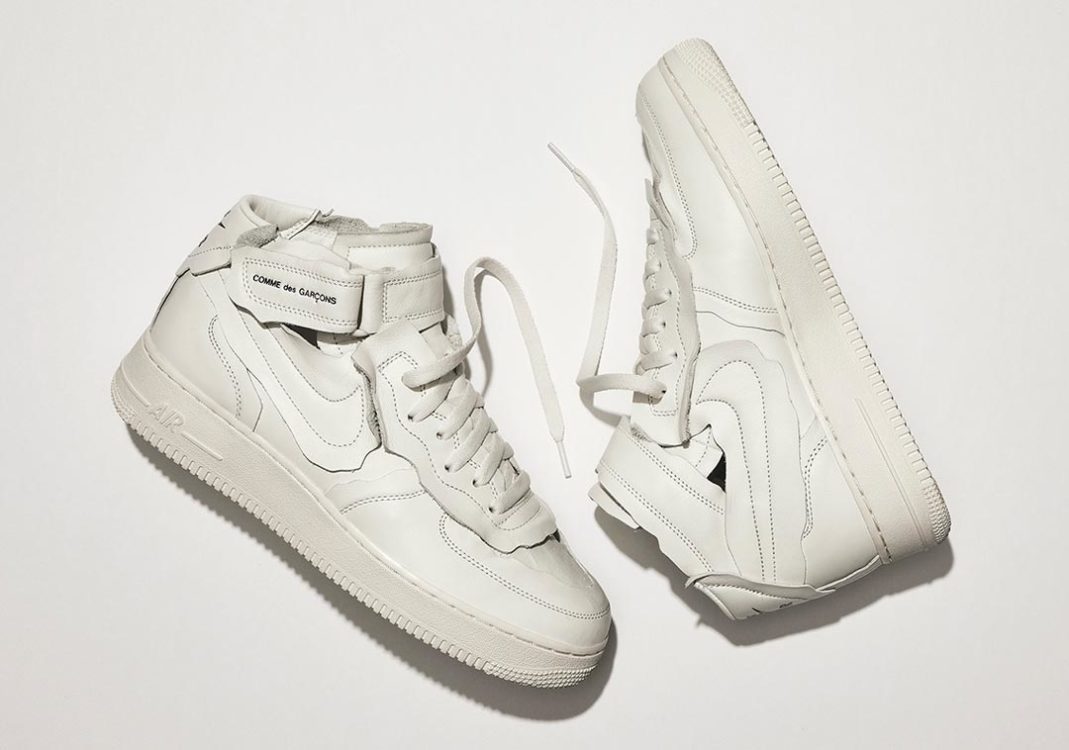 COMME-des-GARCONS-cdg-Nike-Air-Force-1-Mid-white-dc3601-100-release-date