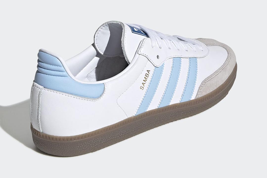 adidas samba baby blue