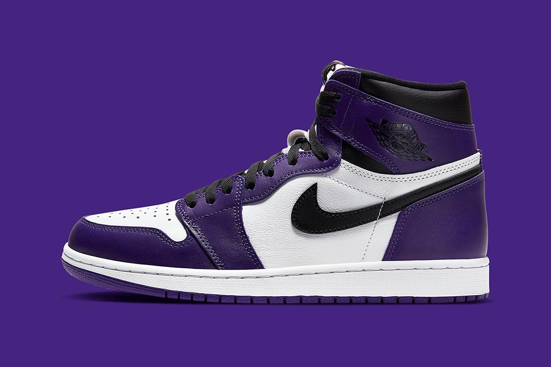 purple jordans that just came out