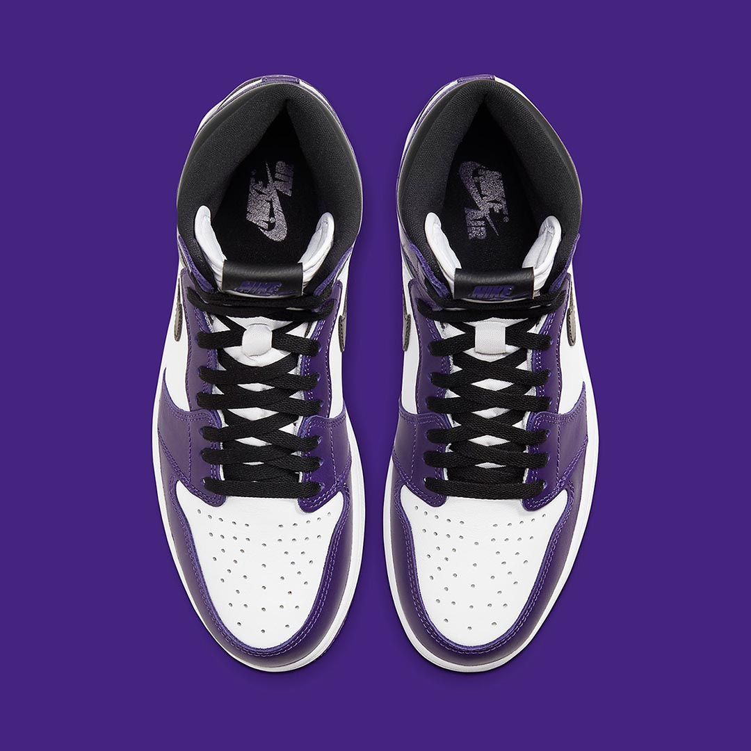 Air Jordan 1 Retro Hi OG Court Purple 555088 500 Release Date Nice Kicks