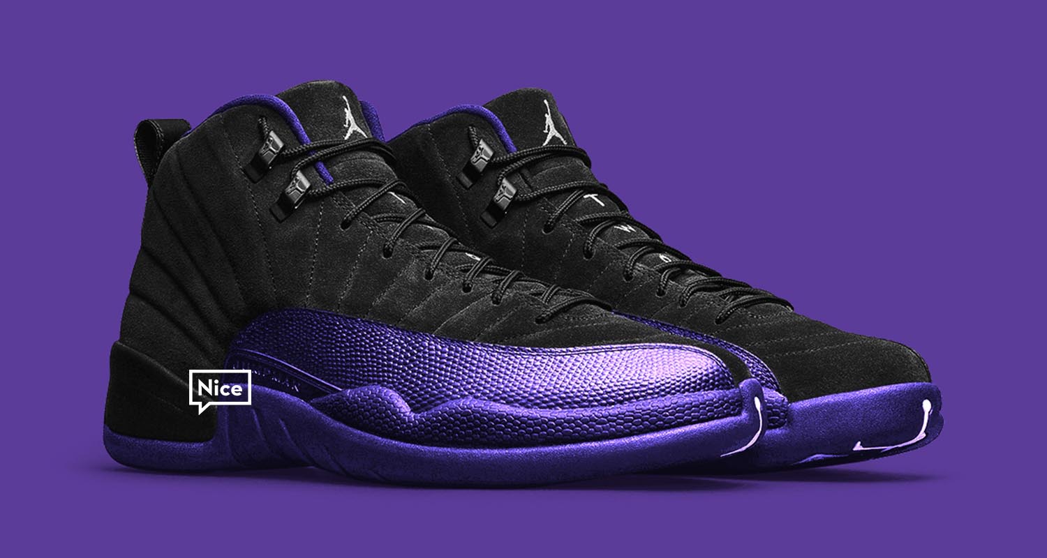 all purple jordan 12