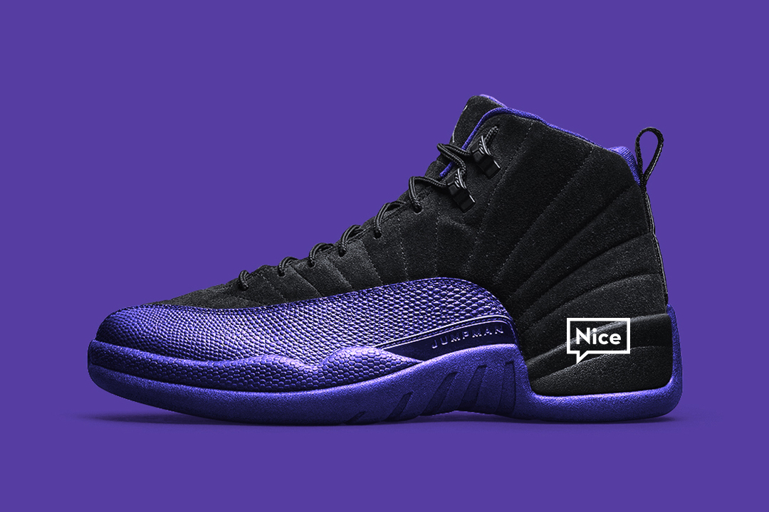 purple 12 jordans