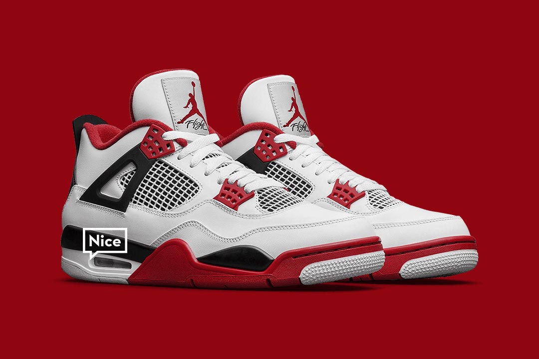 Buy > air jordan 4 fire red womens > in stock