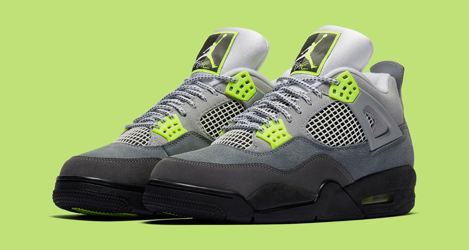 volt green jordan 4