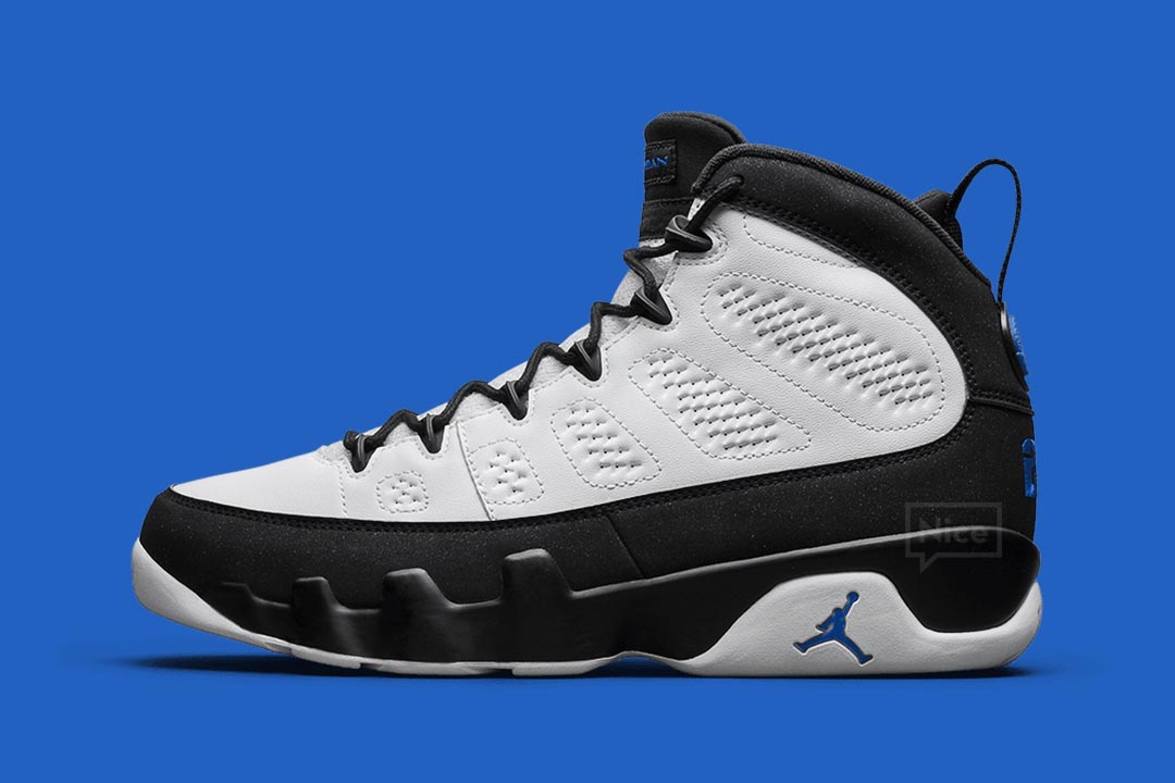 air jordan 9 black university blue