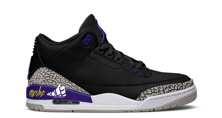The Air Jordan 3 "Court Purple" is Dropping This Year | Nice Kicks