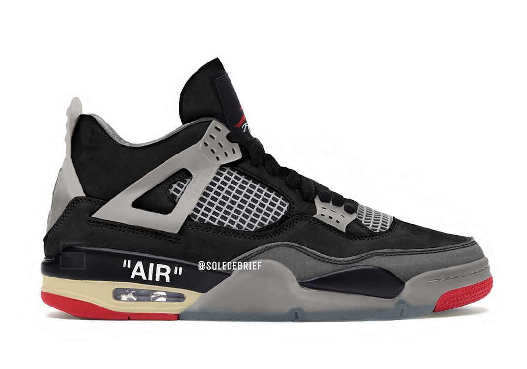 The OFF-WHITE x Air Jordan 4