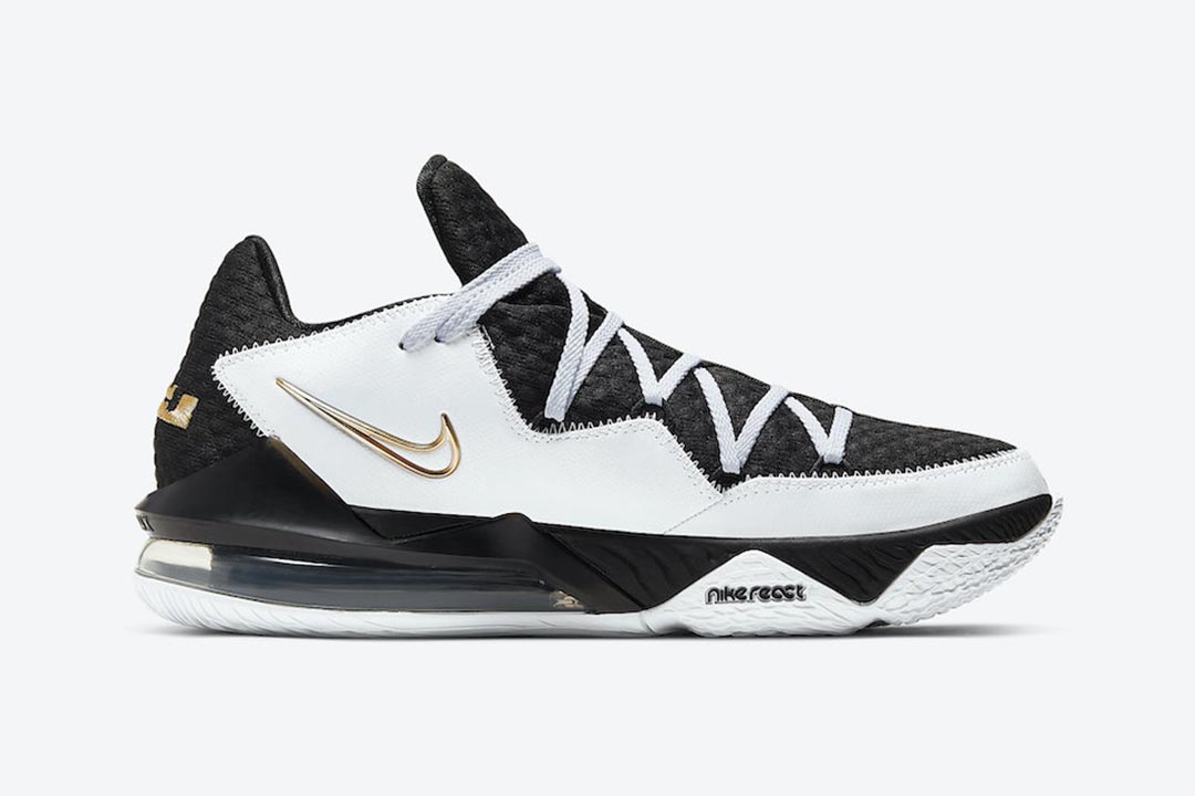 Nike LeBron 17 Low "Metallic Gold" CD5007-101 Release Date | Nice ...