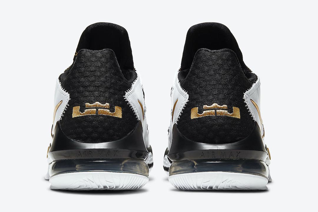 Nike LeBron 17 Low Metallic Gold CD5007 101 Release Date Nice Kicks
