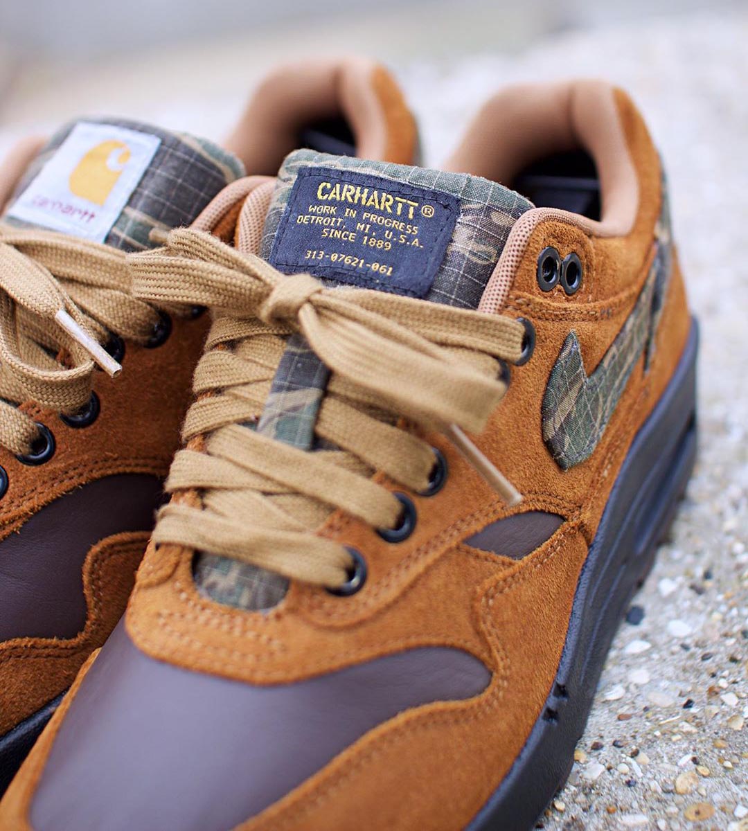 Take a Look at this Custom Carhartt x Nike Air Max 1