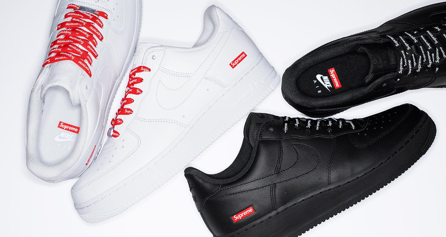 Supreme Air Force 1 'Low Black' – Outofstock Store