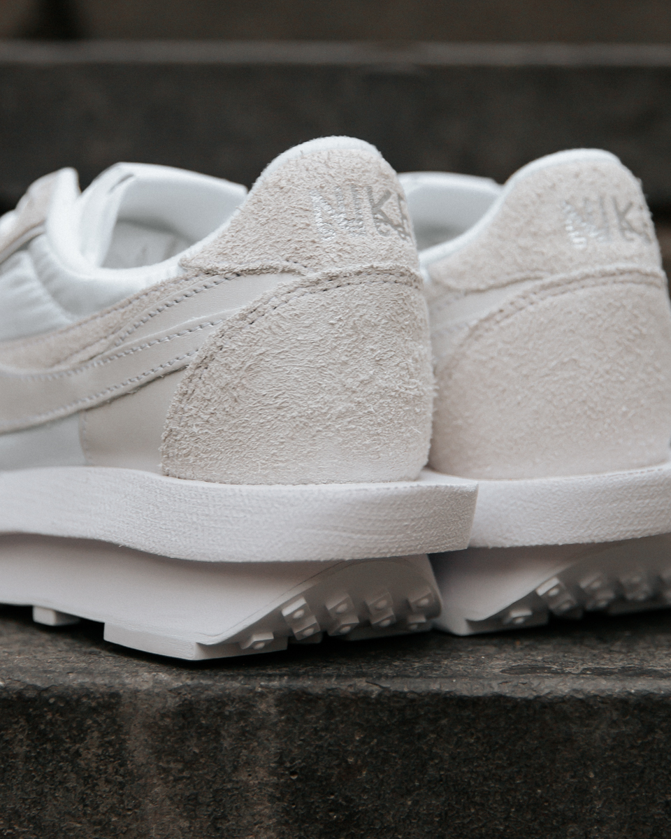 sacai x 'ldv waffle white nylon