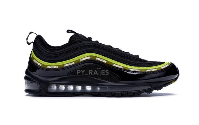 Undefeated Nike Air Max 97 Black Volt Militia Green White Release Date