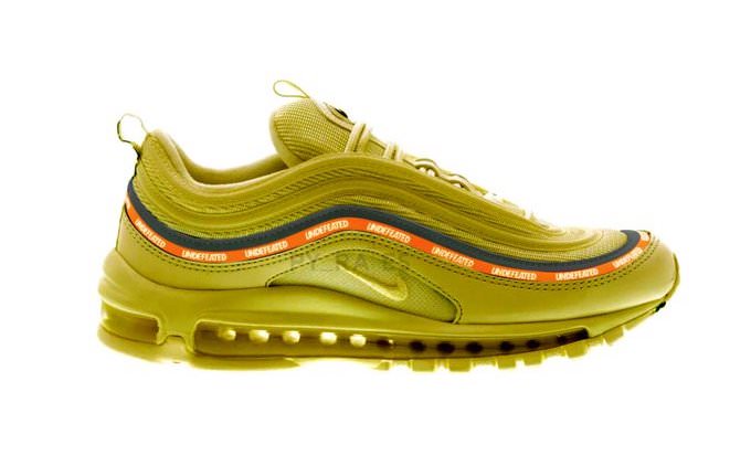 Undefeated Nike Air Max 97 Militia Green Black Orange Blaze White Release Date