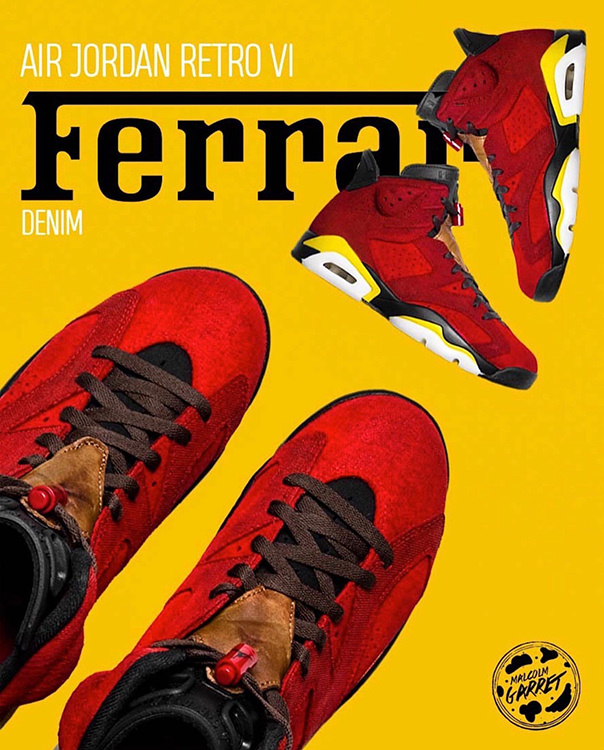 jordan 6 ferrari