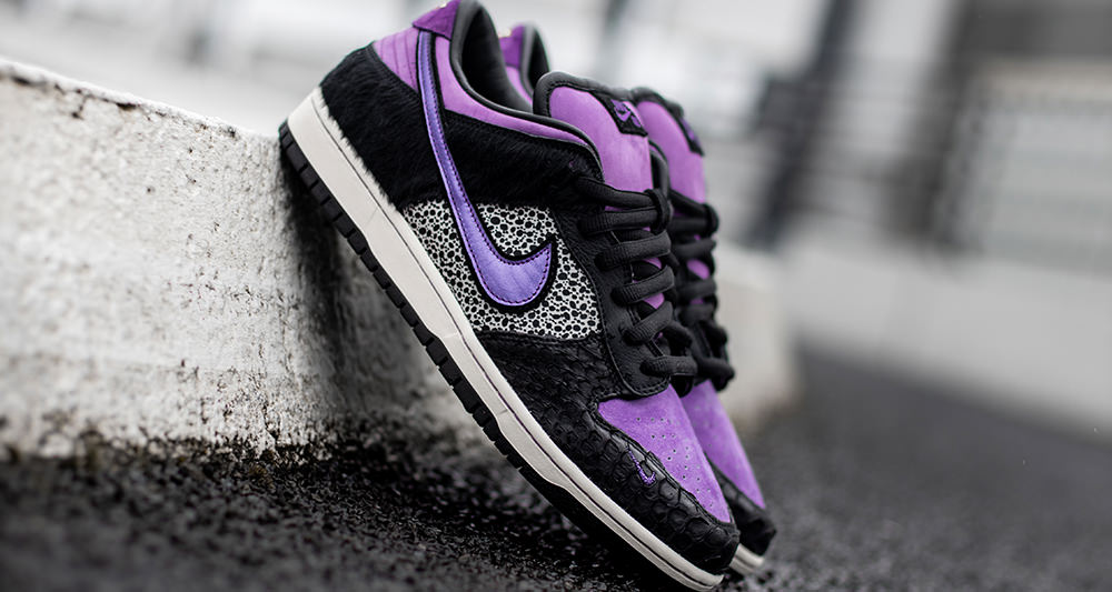 Custom Nike SB Dunk "Purple Safari" Nice Kicks
