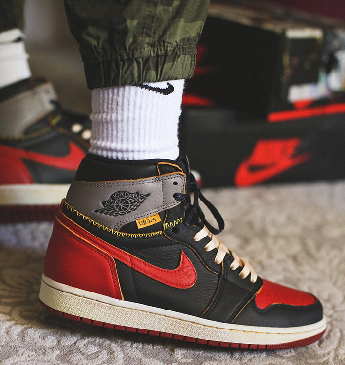 Custom Union x Air Jordan 1 Bred Shadow