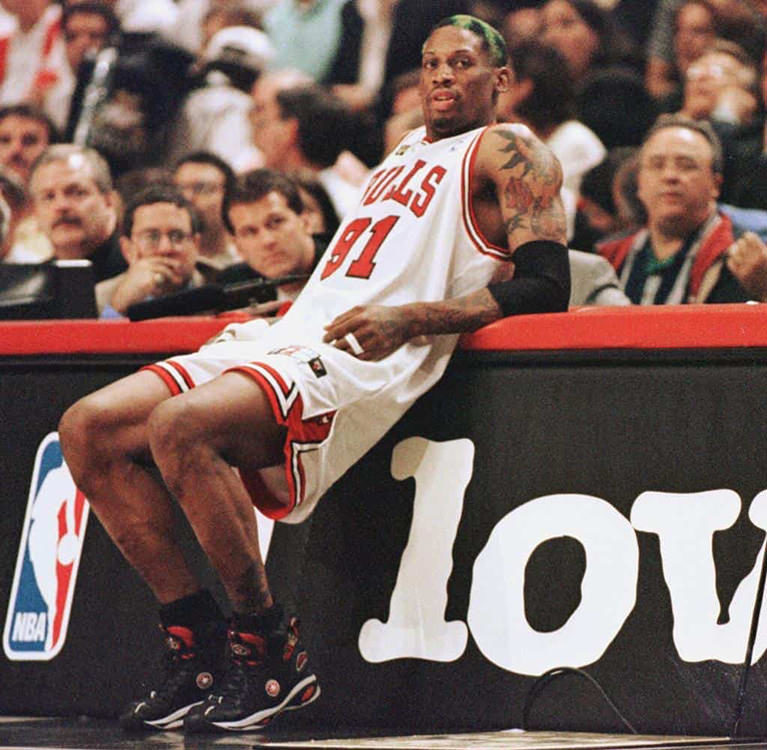 Four Dennis Rodman We Want Nice Kicks