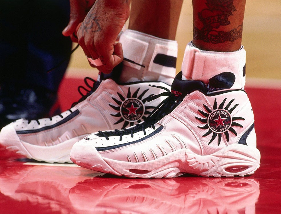levenslang dier Miles Four Dennis Rodman Sneakers We Want Back | Nice Kicks