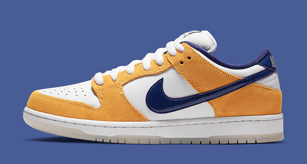 nike yellow dunks