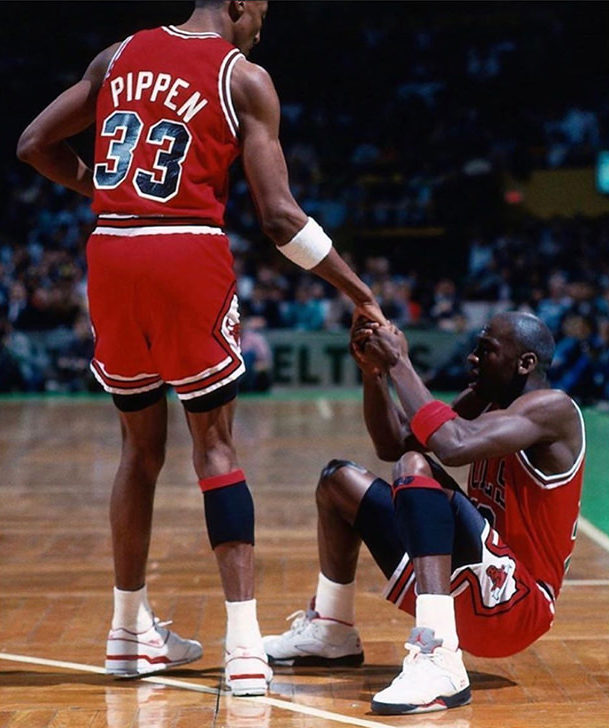 michael jordan wearing 5s