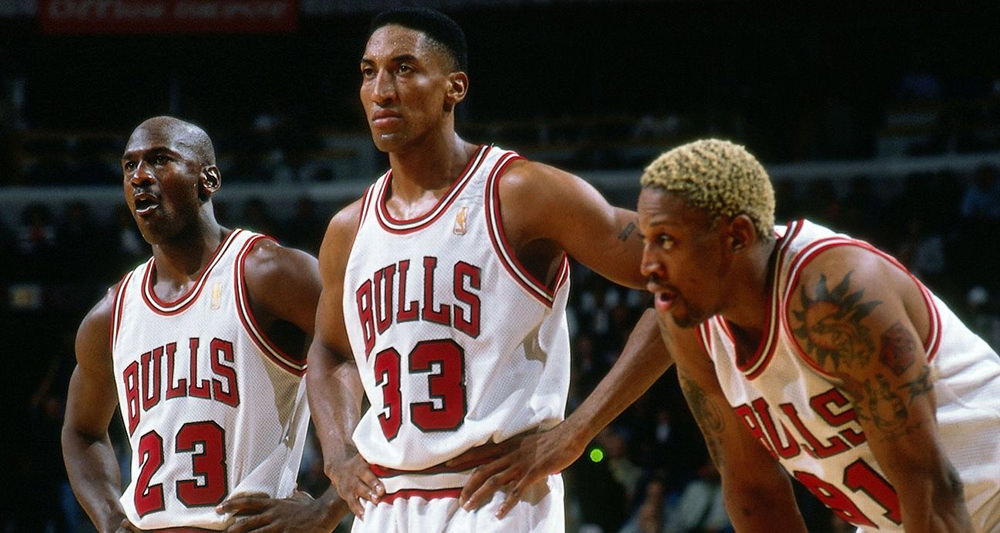 michael jordan pippen rodman