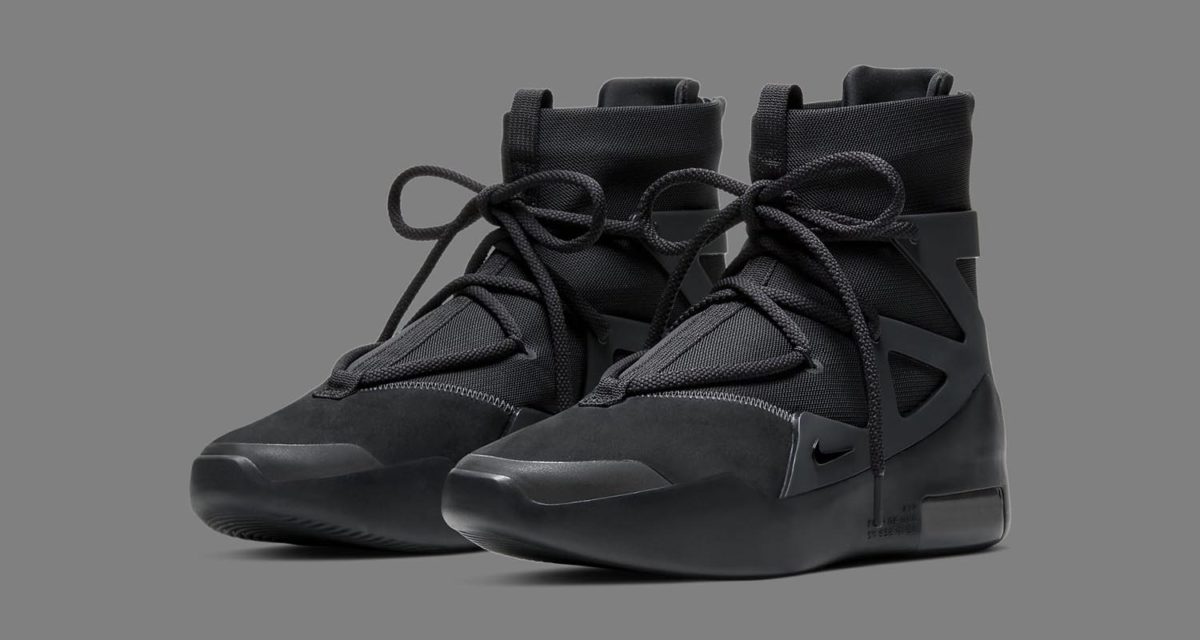 Nike Air Fear of God 1 "Triple Black" AR4737-005